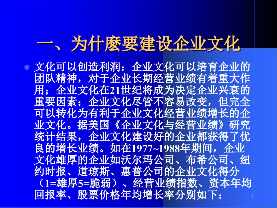 为什么要进行企业文化建设