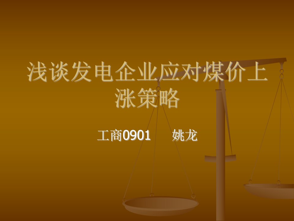 发电企业面对煤炭价格上涨的成本战略资料