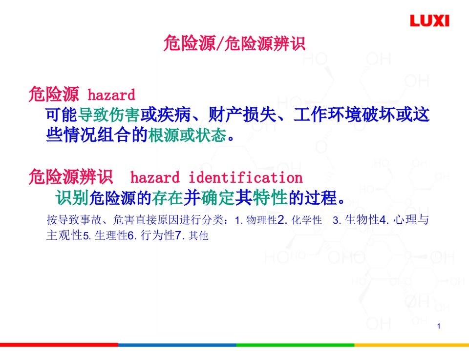 危险源辨识风险评价和风险控制77页PPT