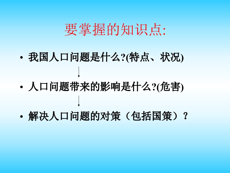 控制人口数量提高人口素质组合