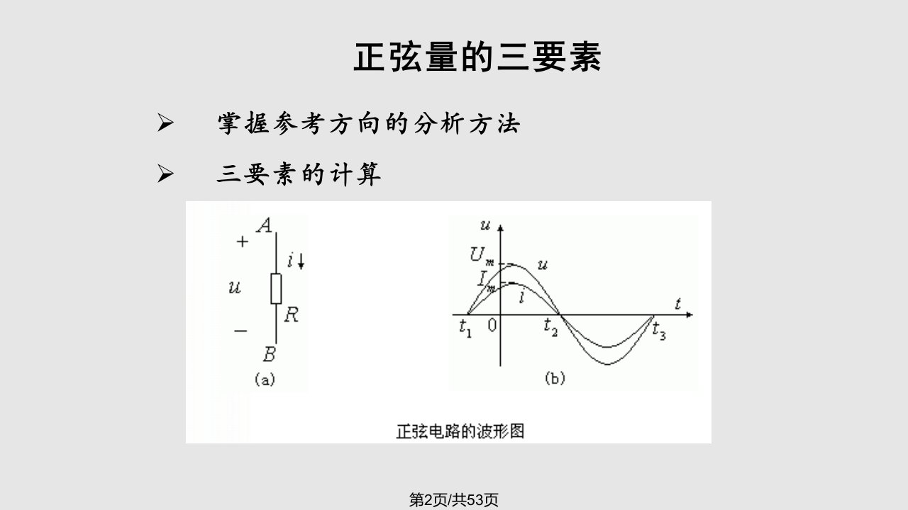 正弦交流电路4概要