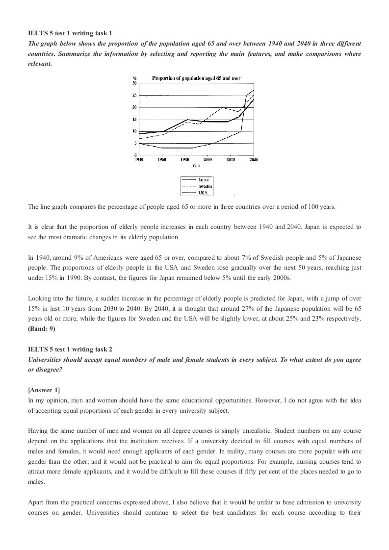 IELTS5writing范文实例