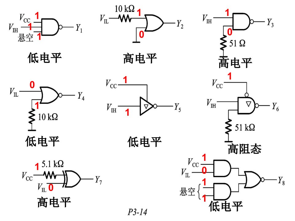 数电答案第3-4章作业