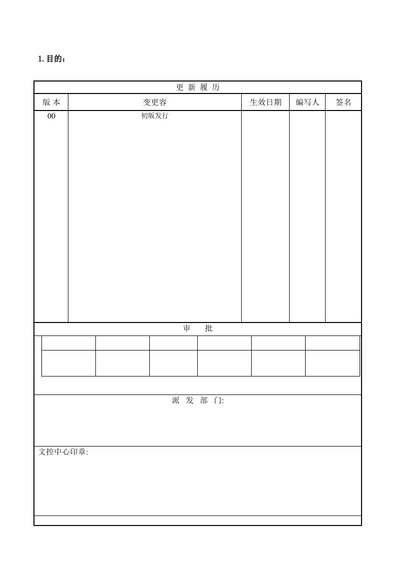 新产品试产及小批程序