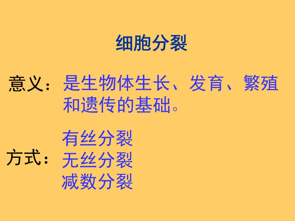 题细胞分裂有丝分裂和减数分裂专题