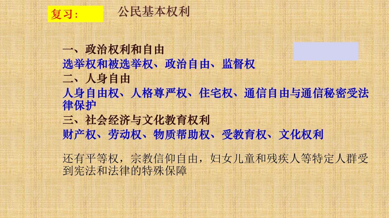 初中八年级道德与法治下册第二单元理解权利义务第三课公民权利第2框依法行使权利名师优质课件新人教版1