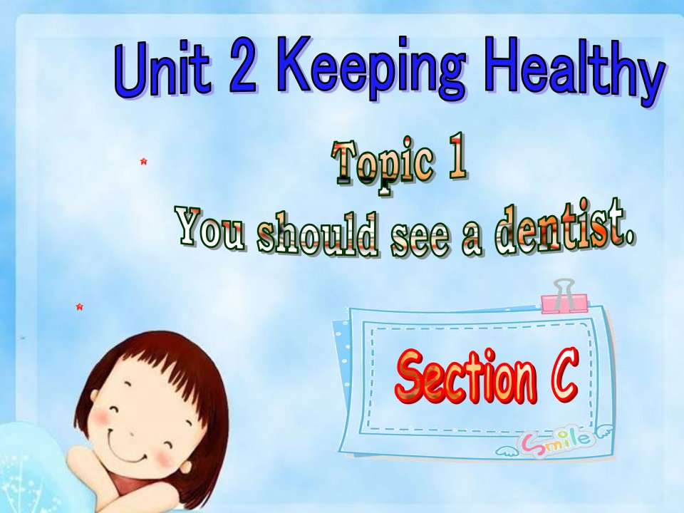 八年级仁爱英语上册Unit2Topic1SectionC