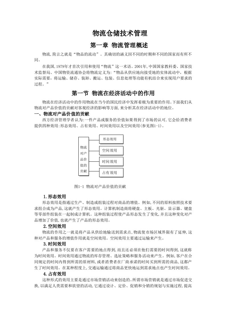 库存管理策略与仓库管理