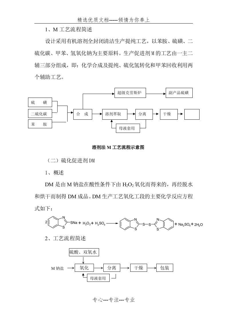 橡胶助剂生产流程(共14页)