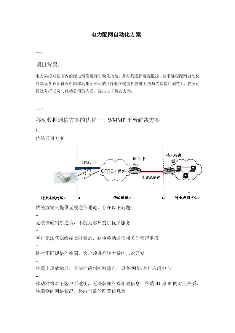 建筑资料-电力配网自动化方案