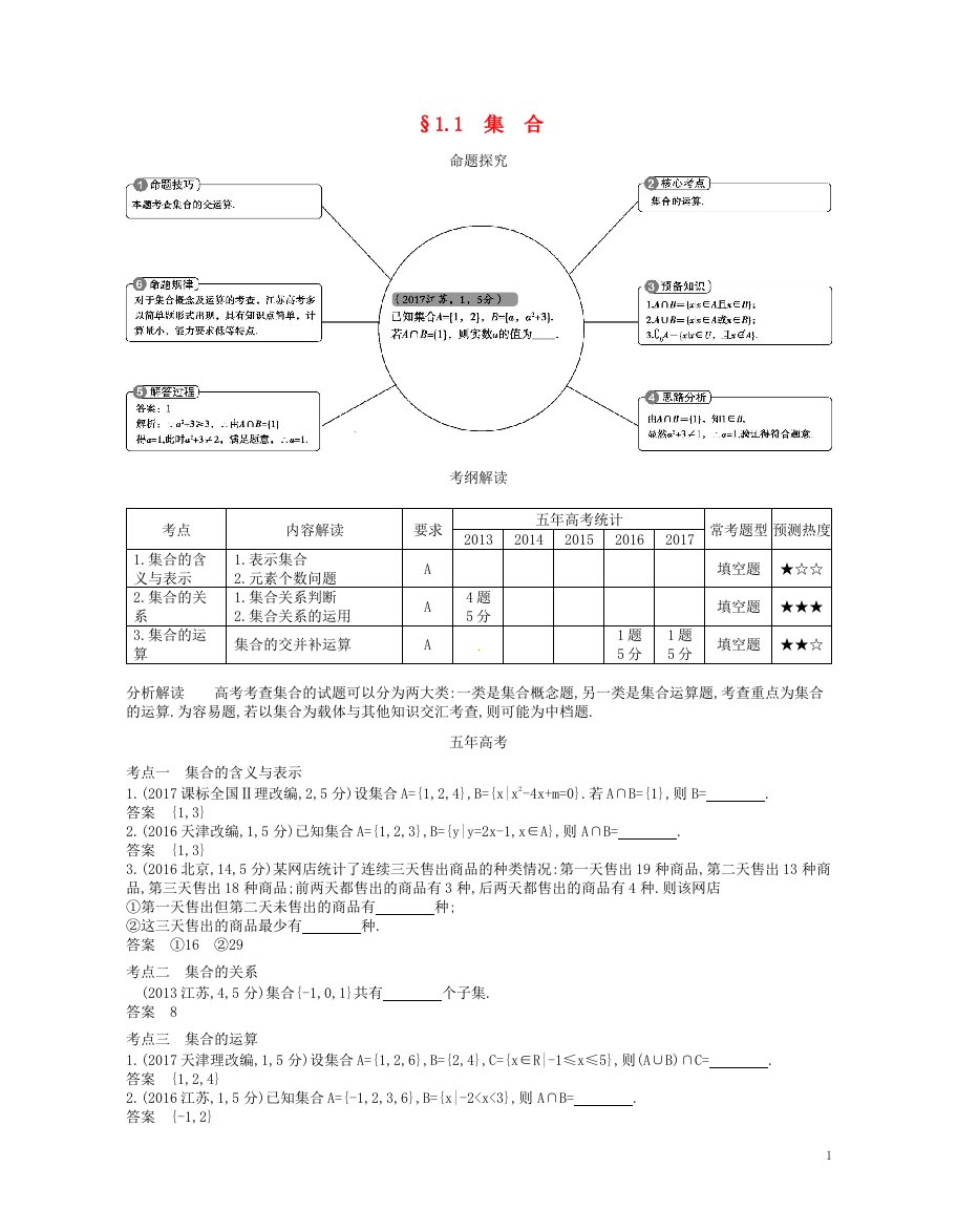 高考数学一轮复习