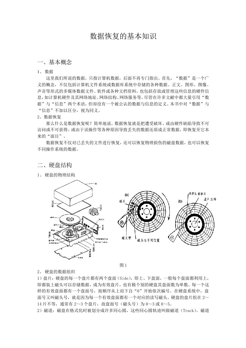 数据恢复基本知识讲义