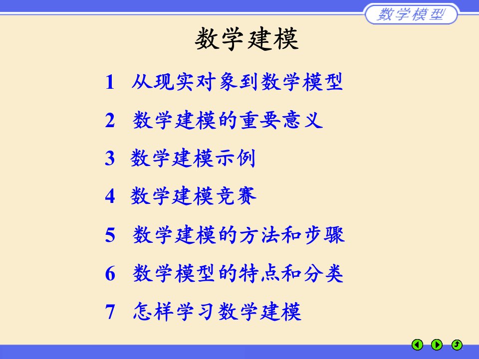 《部分建立数学模型》PPT课件