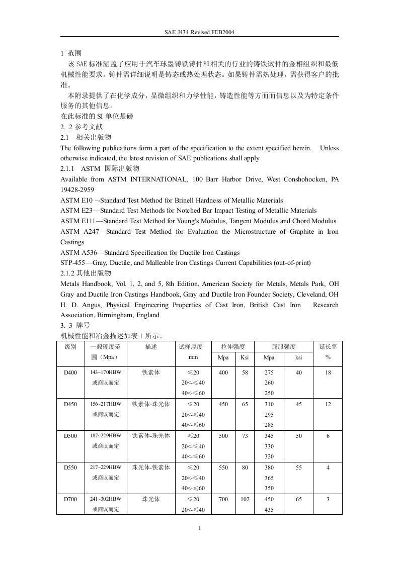 SAE-J434-2004(标准参考)翻译