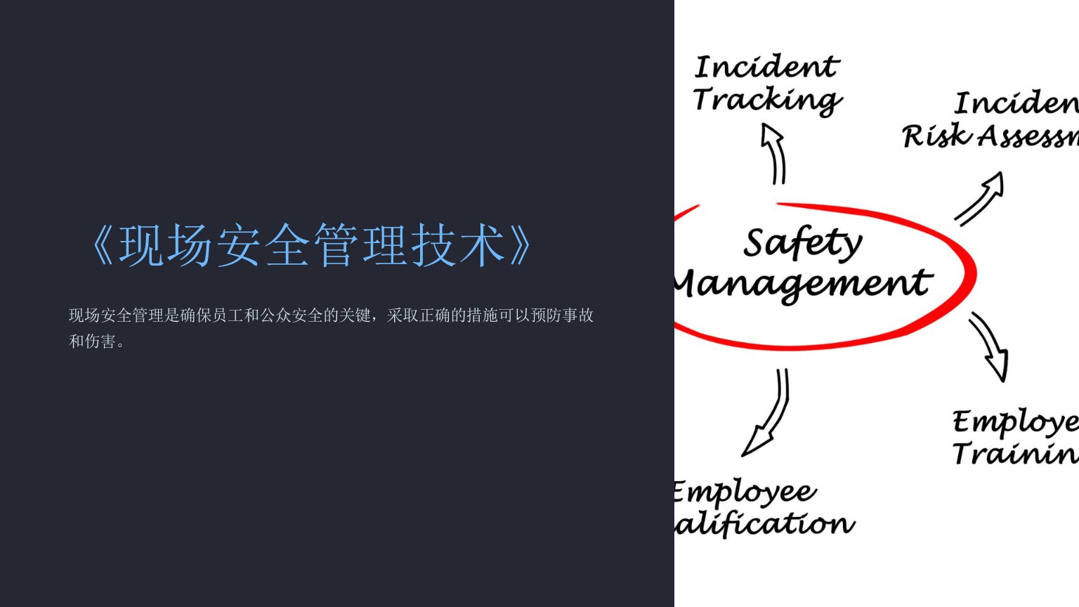 《现场安全管理技术》课件