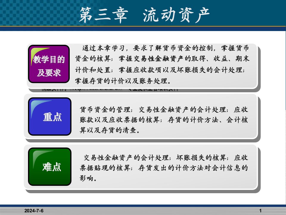 会计学之流动资产ppt78页