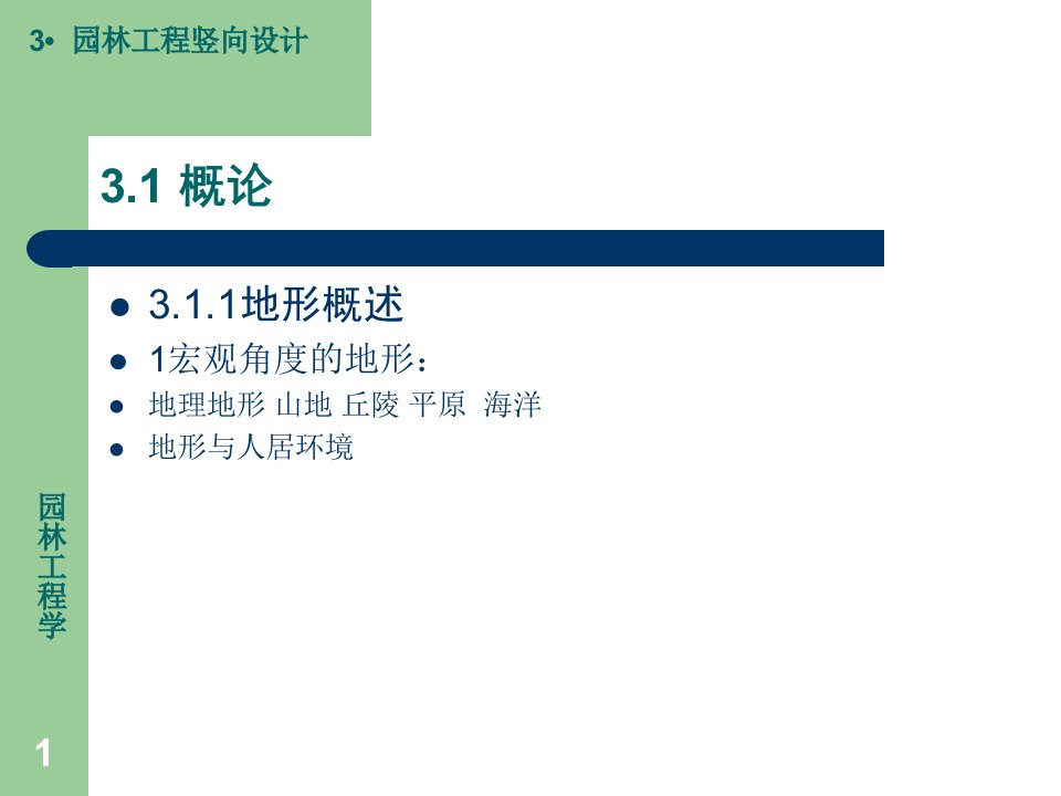 南京林业大学3园林工程竖向设计