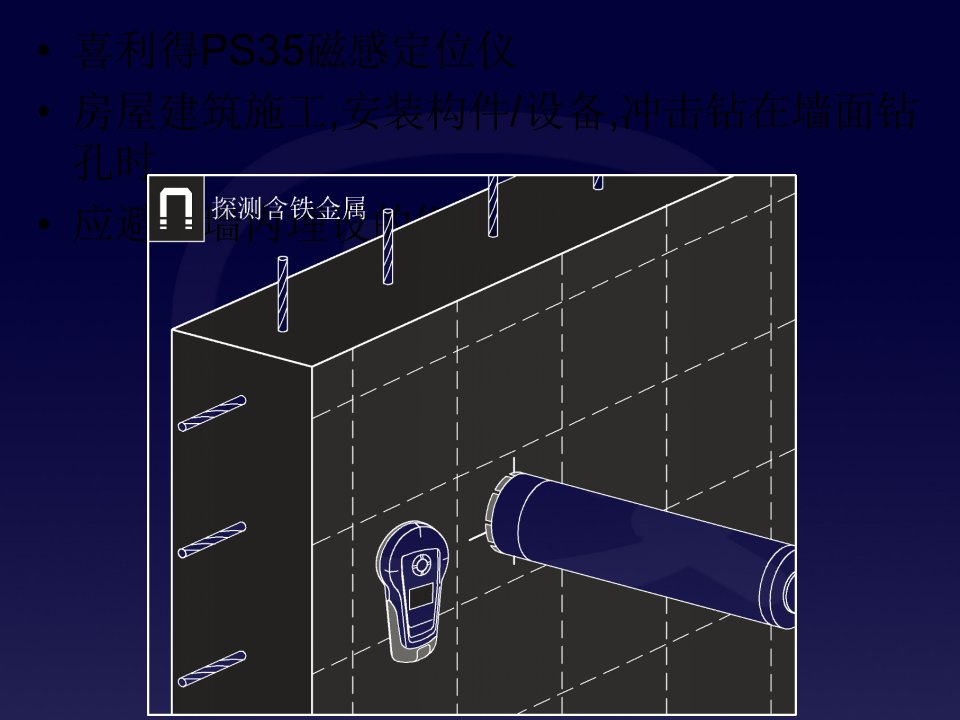 喜利得PS35磁感定位仪