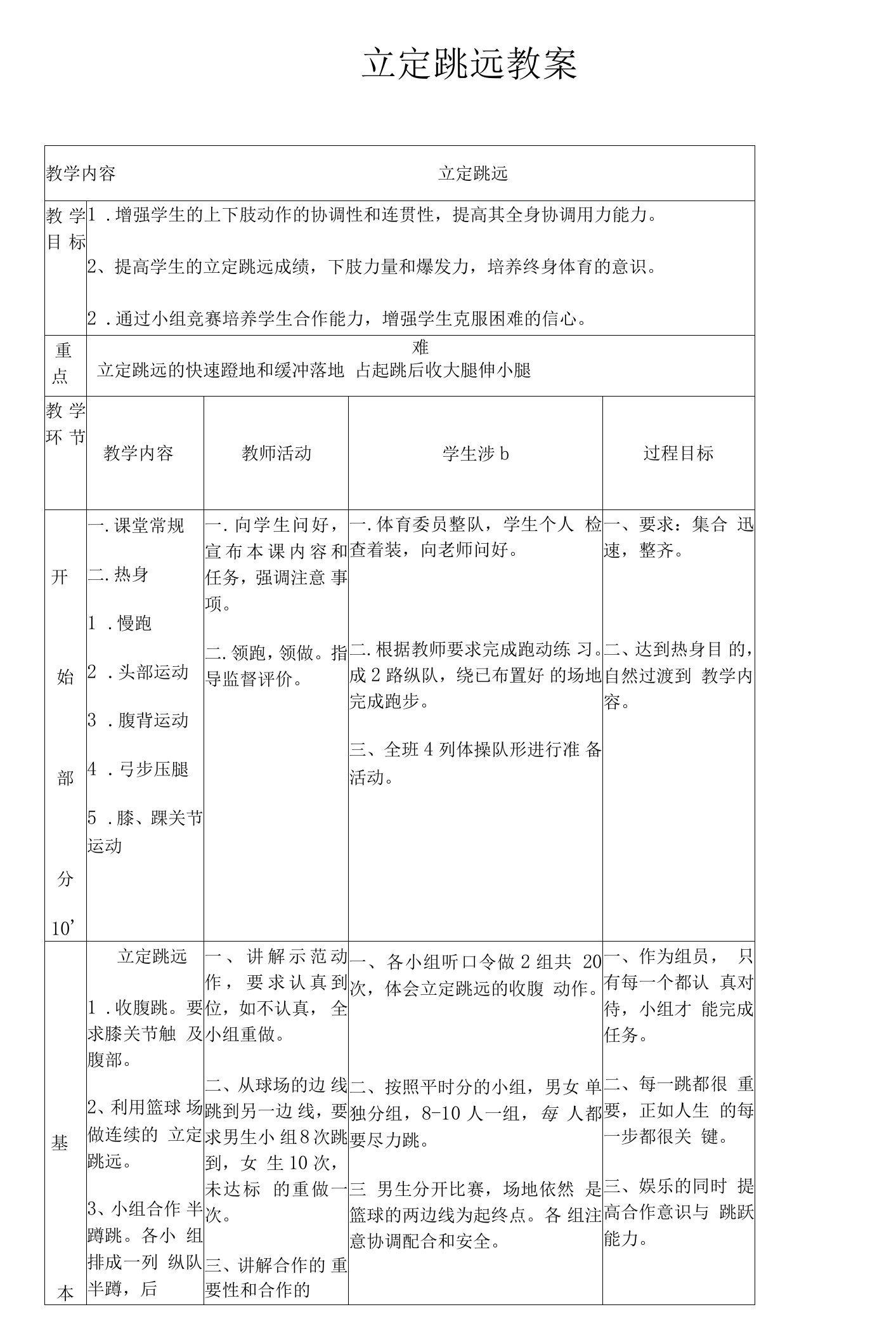 初中体育与健康人教7～9年级第5章