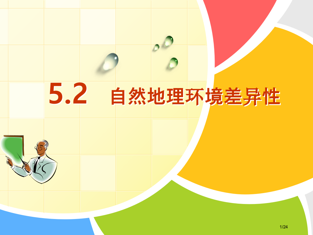 5.2自然地理环境的差异性省公开课一等奖全国示范课微课金奖PPT课件