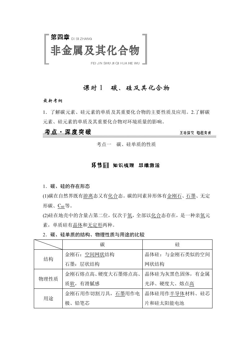 高考名师课件《高考化学》考前总复习：第4篇