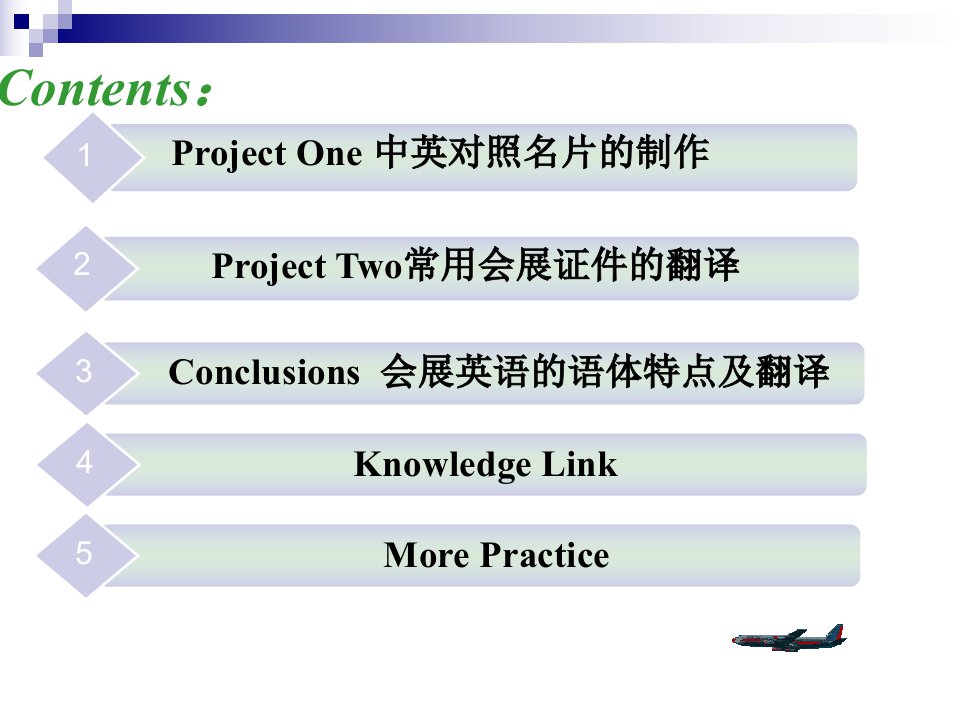 商务会展英汉互译实训PPT课件汇总全套ppt完整版课件最全教学教程整套课件全书电子教案