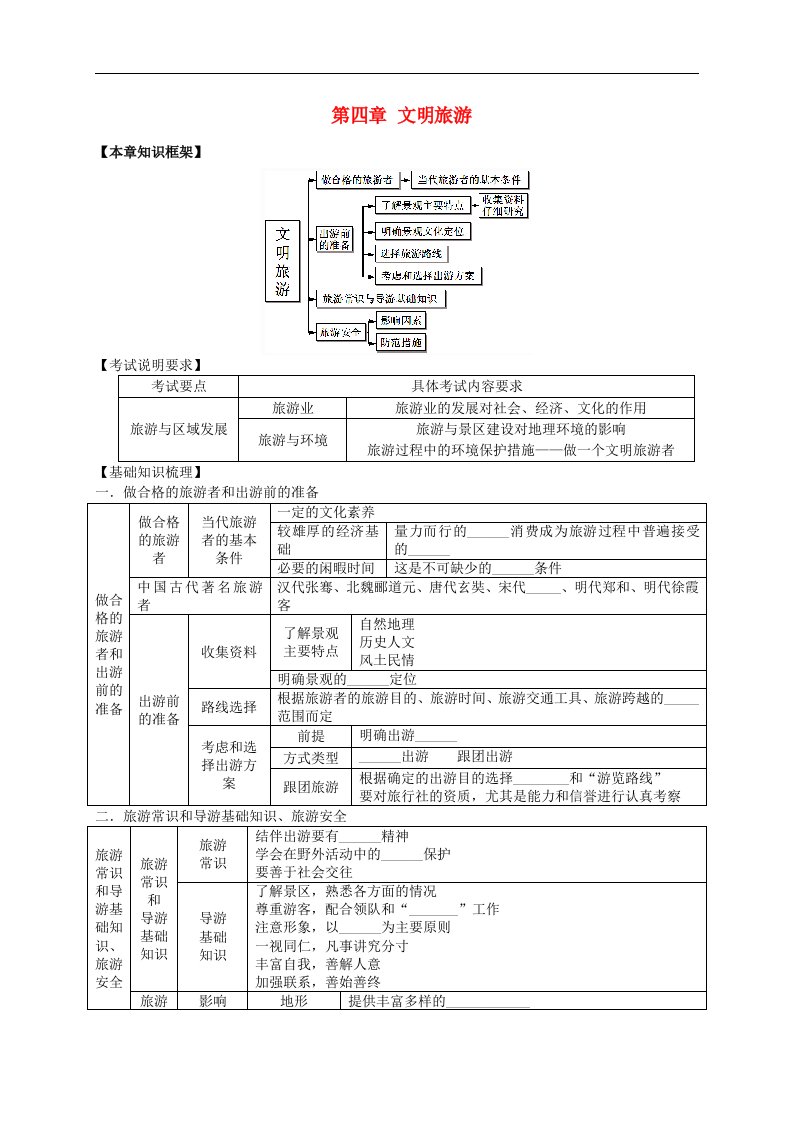 高考地理一轮全程复习方案