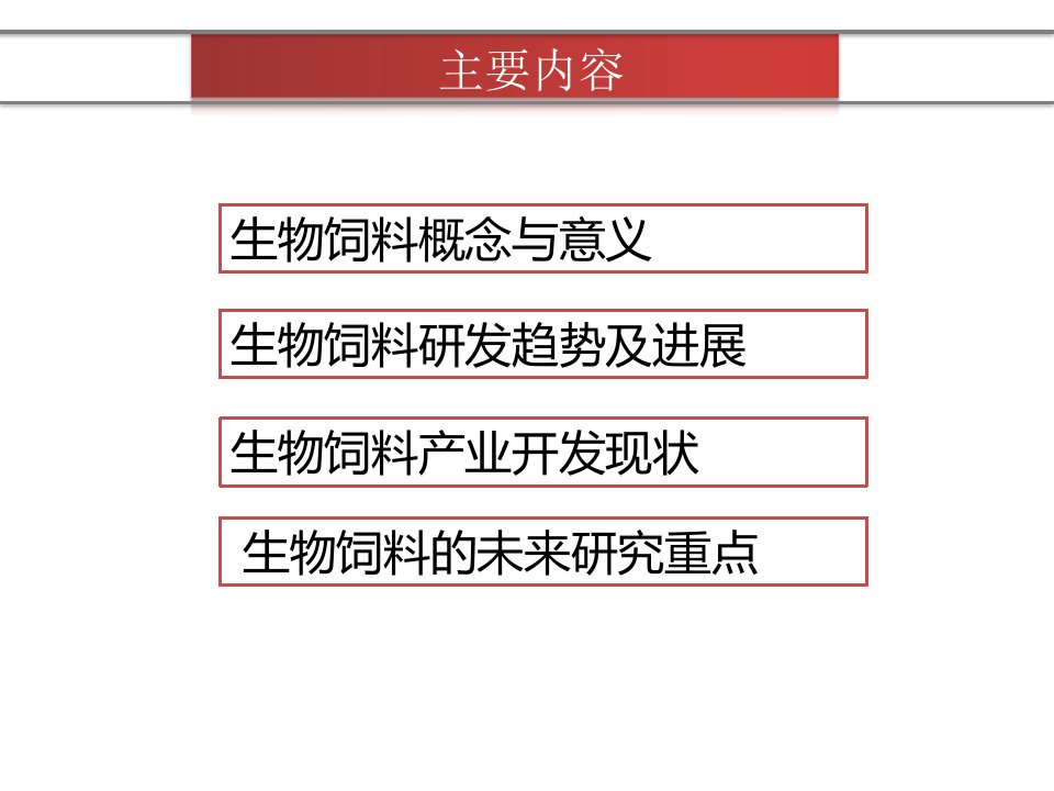 我国生物饲料产业发展现状