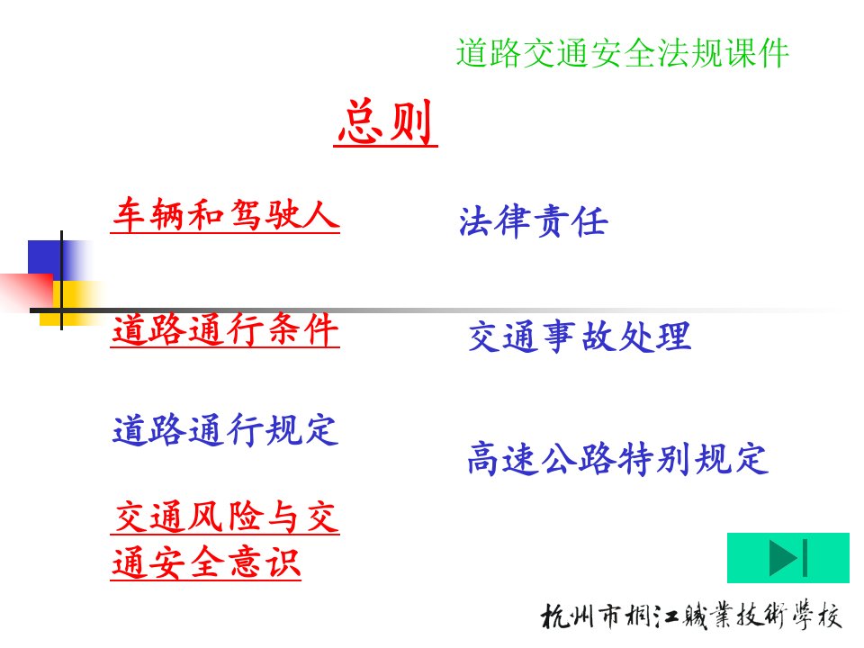 cA道路交通安全法规课件