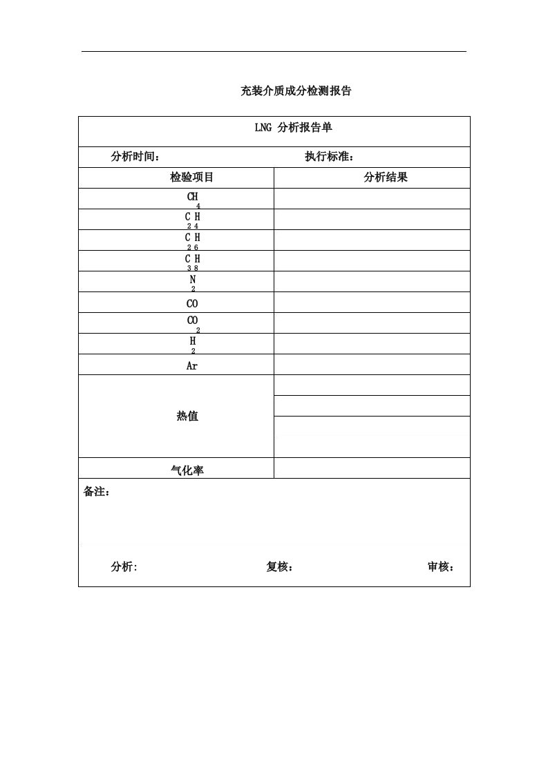 介质成分检测报告范本