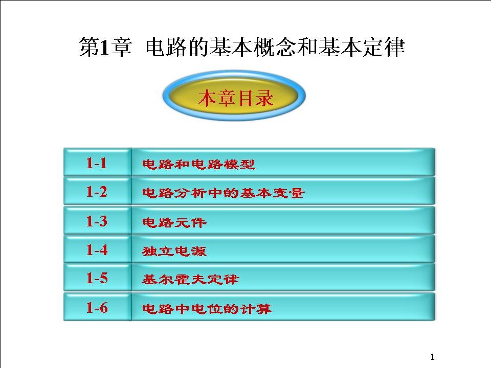 电路基础(贺洪江)第二版--第1章