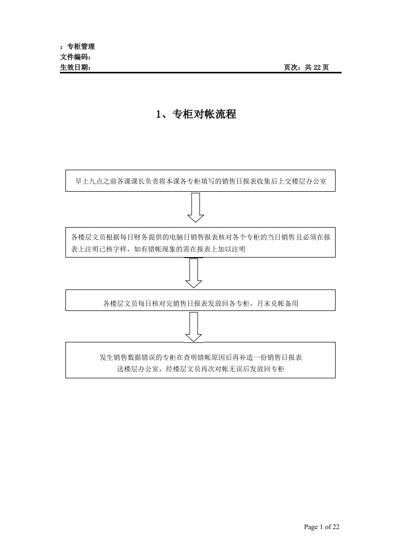 百货商场各部营运手册步步高第三章