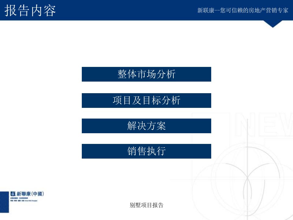 别墅项目报告课件