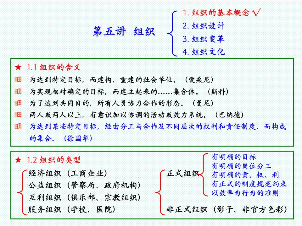 组织设计-第5讲