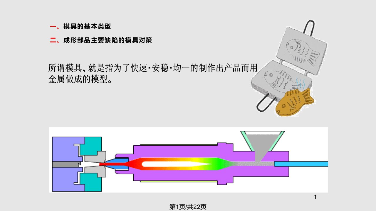 塑胶模具结构PPT课件