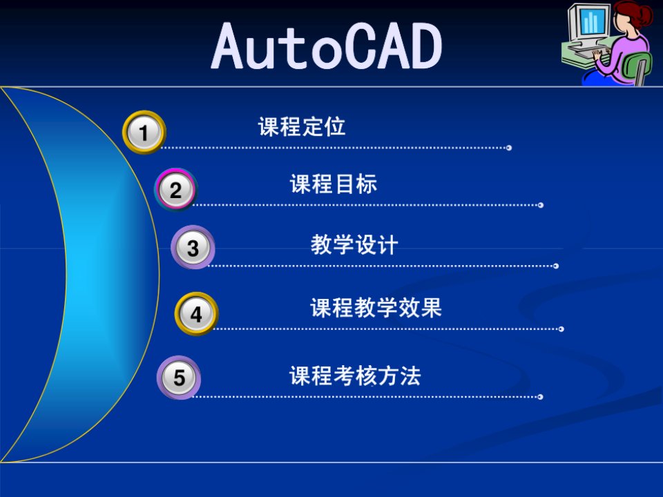 （职业中专）《AutoCAD》专业技术基础课教案