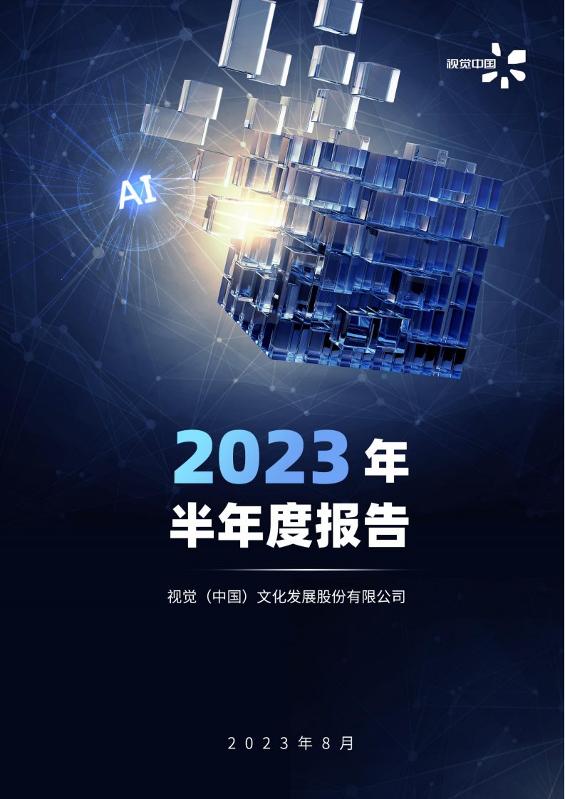 深交所-视觉中国：2023年半年度报告-20230818