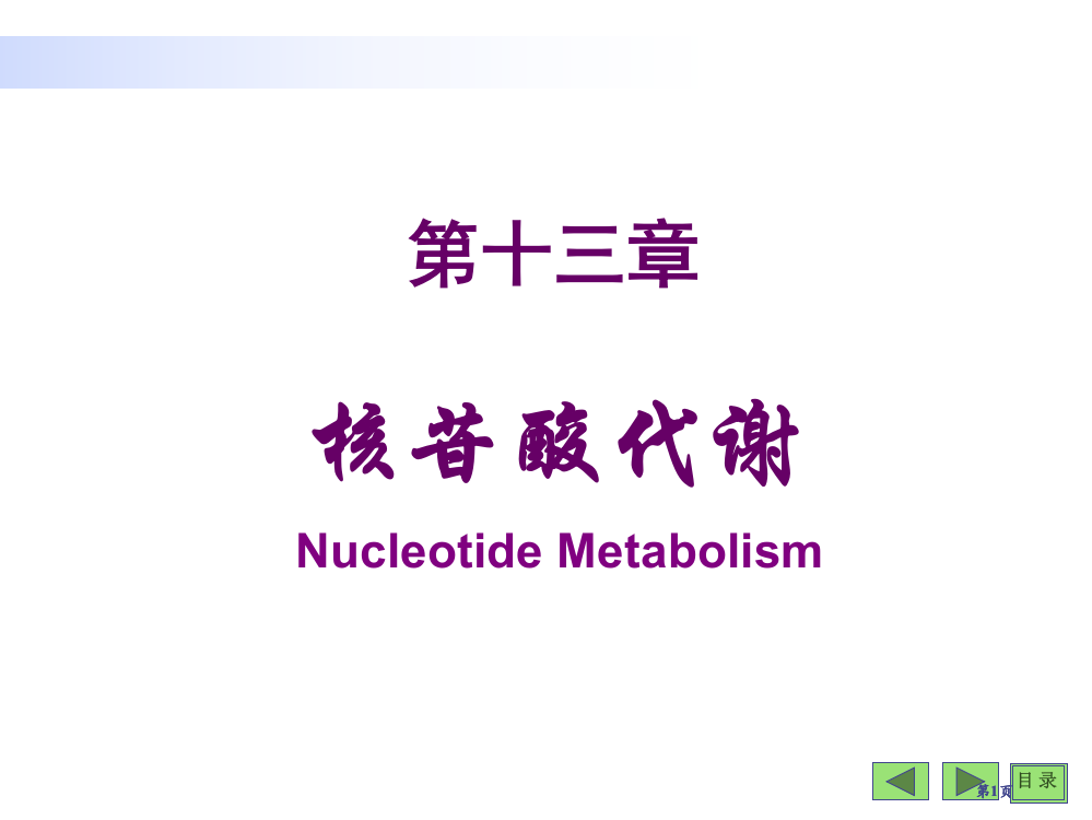 生物化学与分子生物学八课件4市公开课金奖市赛课一等奖课件