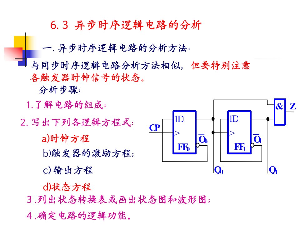 华中科技大学电子技术基础(数字部分)课件ch6b