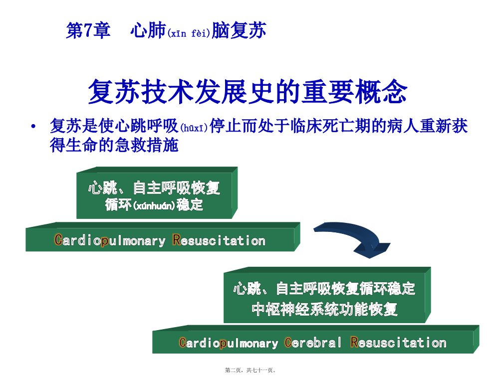 医学专题心肺脑复苏最新版