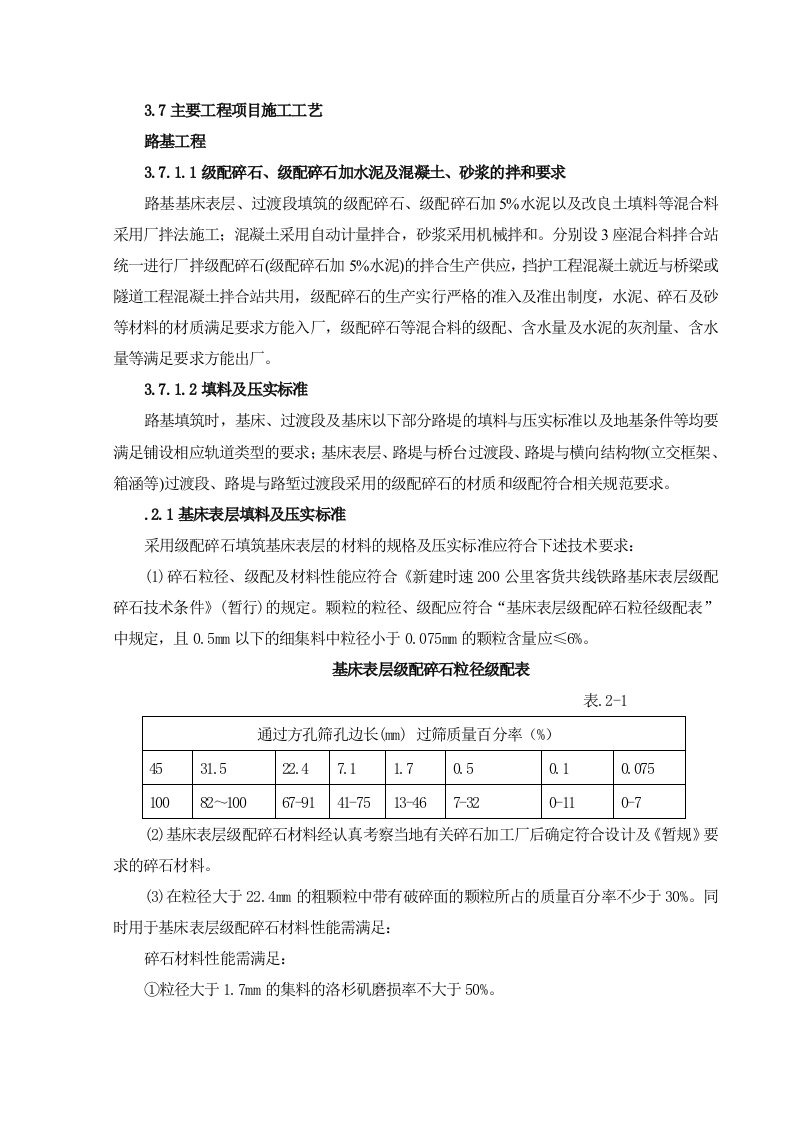 高速铁路路基工程施工工艺