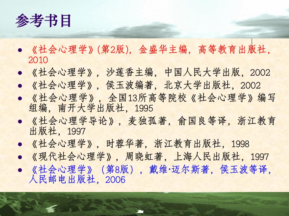 社会心理学第1章ppt课件