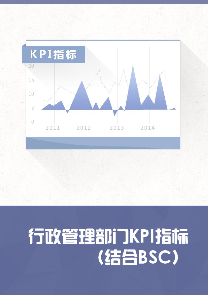 工程资料-行政管理部门KPI指标结合BSC