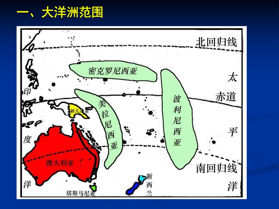 区域地理专题复习大洋洲和极地地区pptppt课件公开课获奖课件省赛课一等奖课件