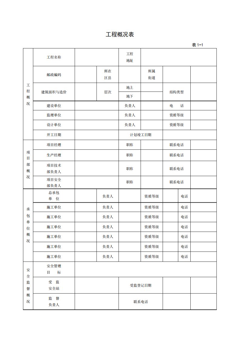 武汉市建筑施工现场安全质量标准化达标手册表word版