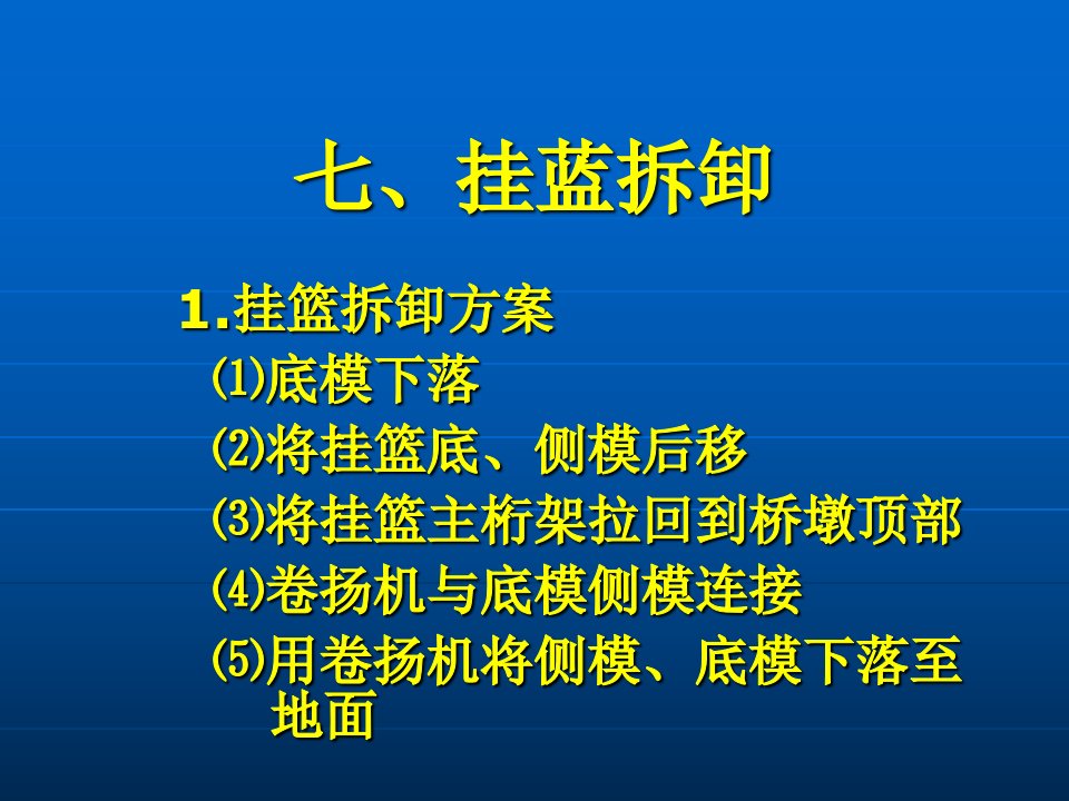 挂蓝卸落和线型控制ppt课件