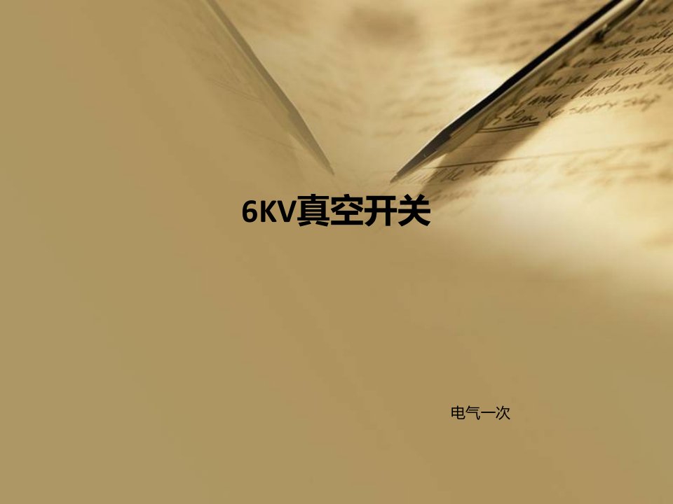 6KV真空开关