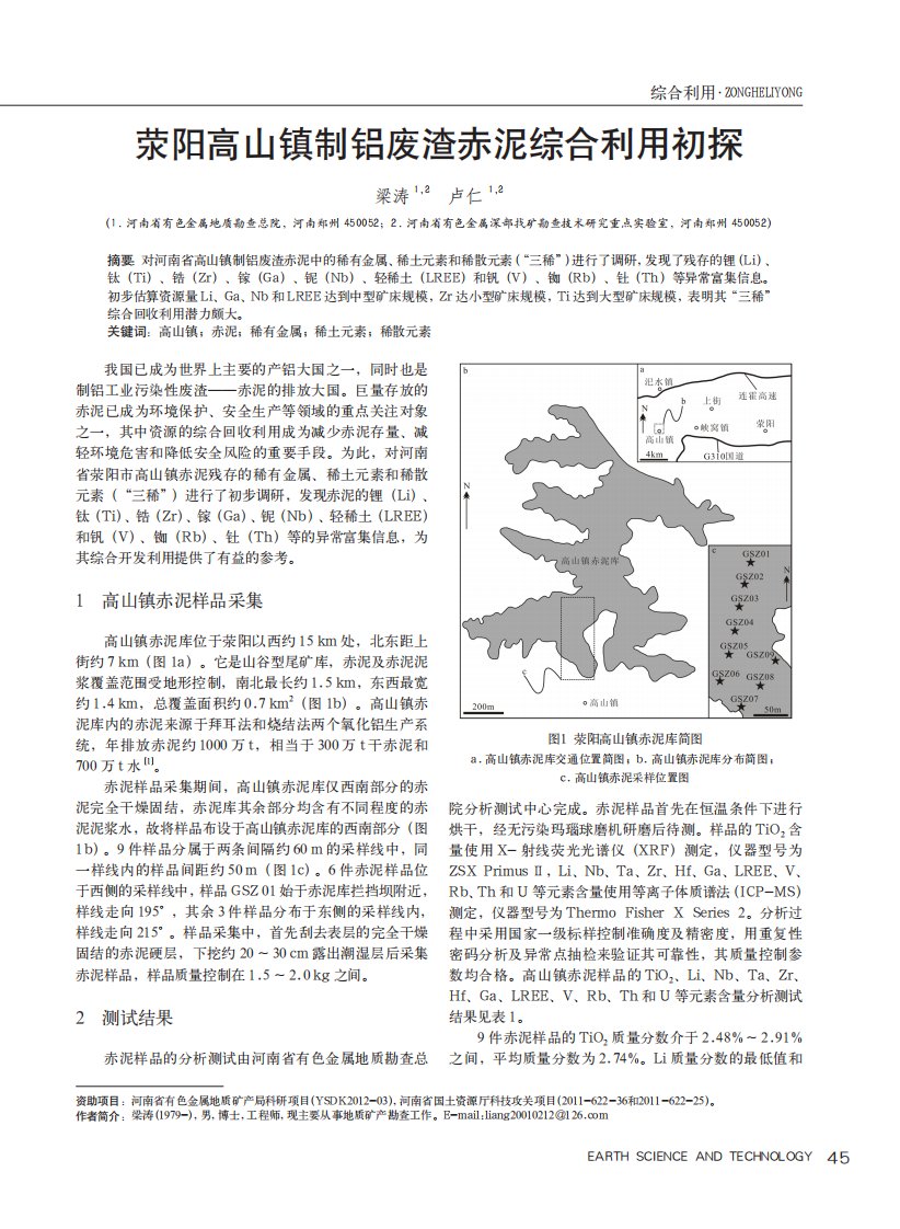 荥阳高山镇制铝废渣赤泥综合利用初探.pdf