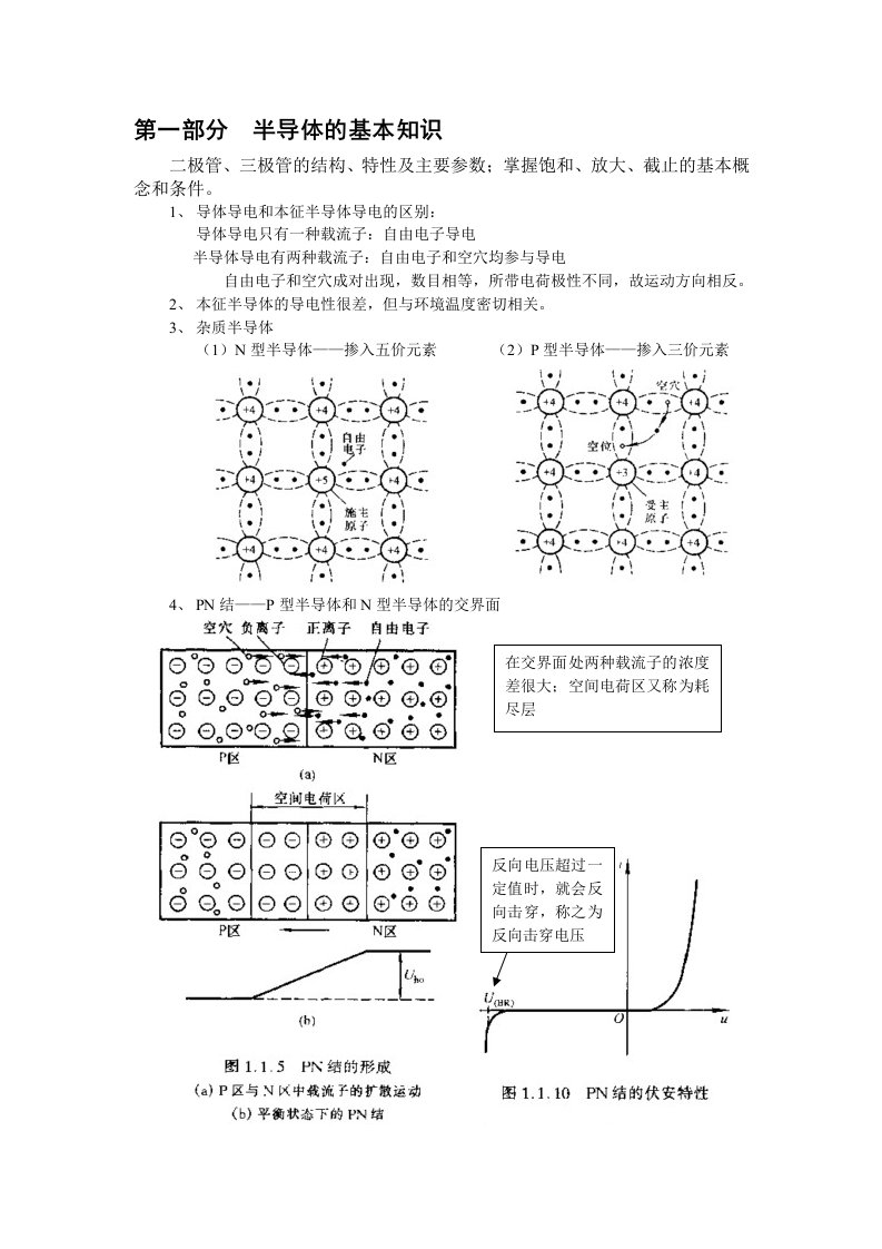 模电知识总结