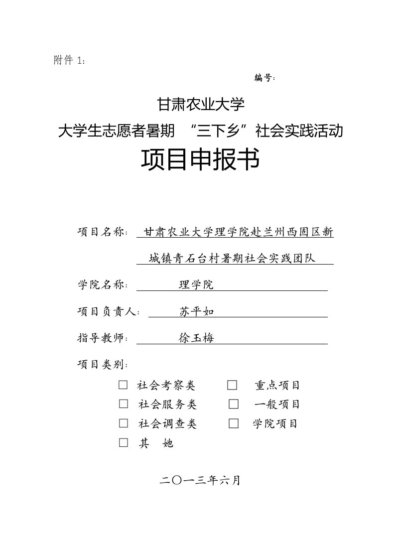 理学院赴兰州西固区新城镇青石台村社会实践团队总结